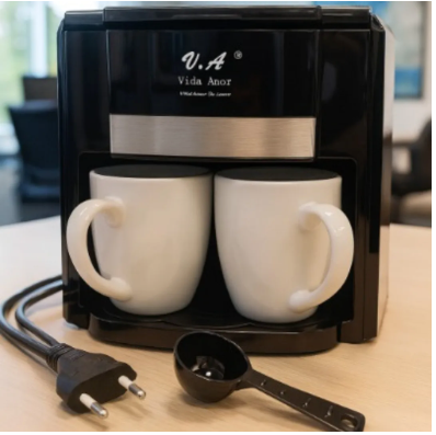 Cafetera Eléctrica Doble Taza