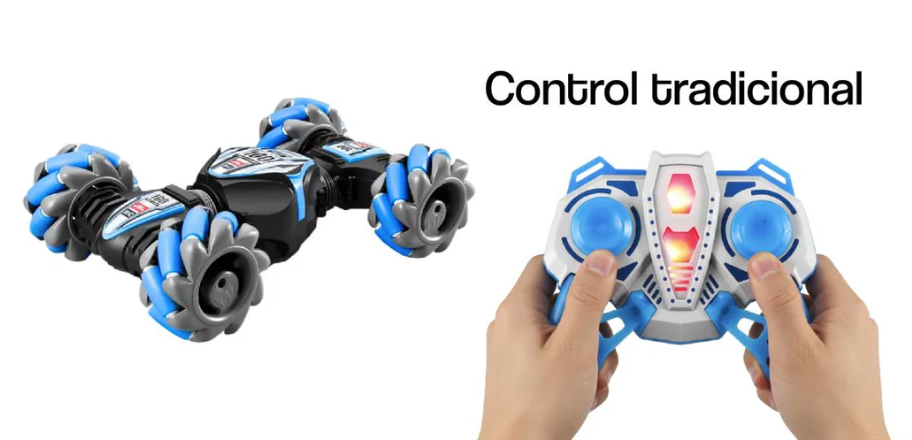 Auto Control Remoto y Sensor de Gestos